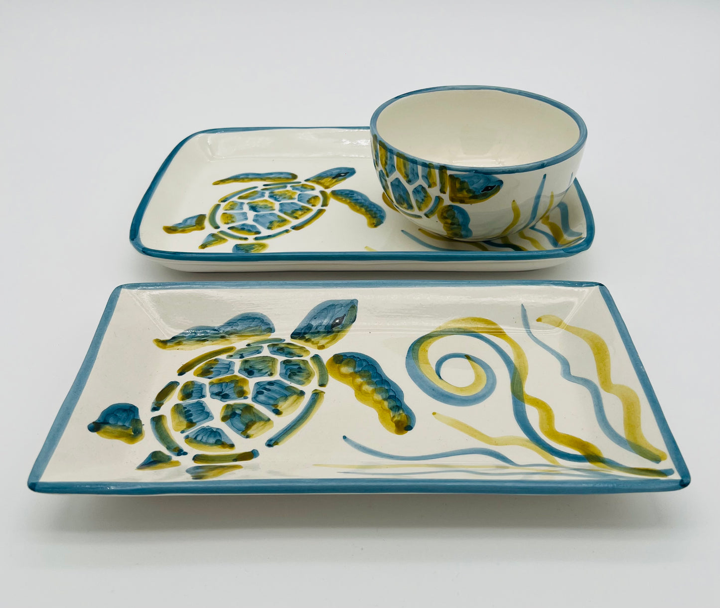 Vassoio “Lina” – Collezione Tartaruga · Abissi gentili