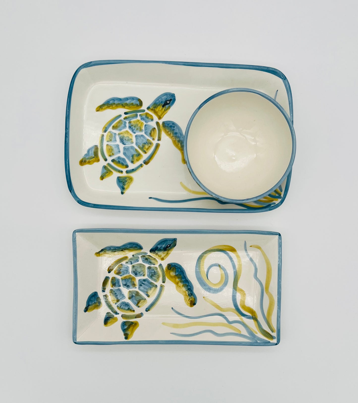 Vassoio “Lina” – Collezione Tartaruga · Abissi gentili