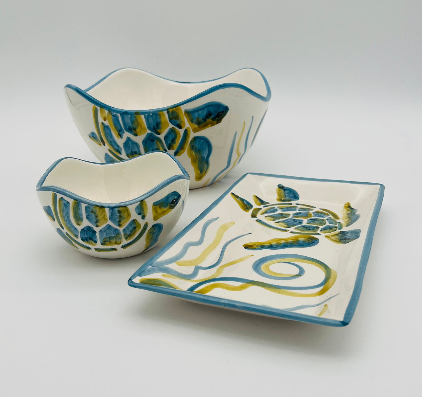 Vassoio “Lina” – Collezione Tartaruga · Abissi gentili