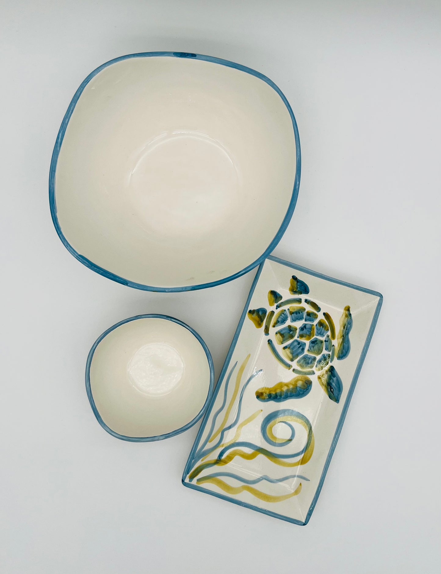 Vassoio “Lina” – Collezione Tartaruga · Abissi gentili