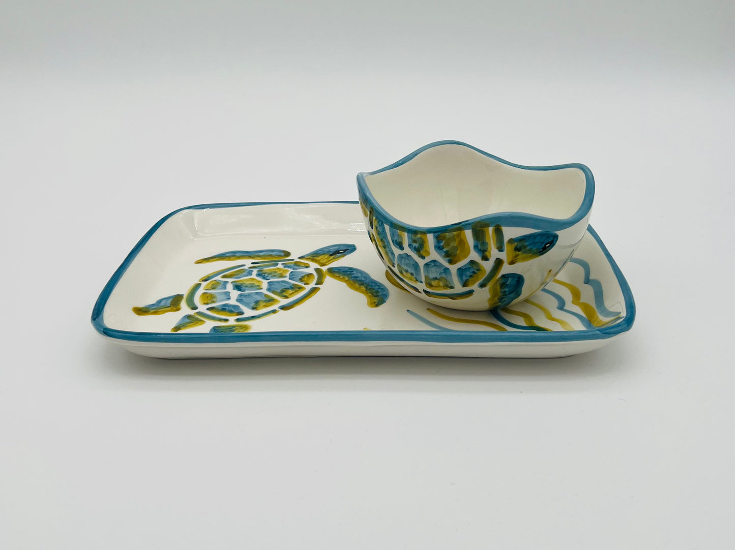 Vassoio “Gioia” – Collezione Tartaruga · Abissi gentili