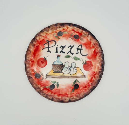Pizza Plate – Burrata & Olive Oil